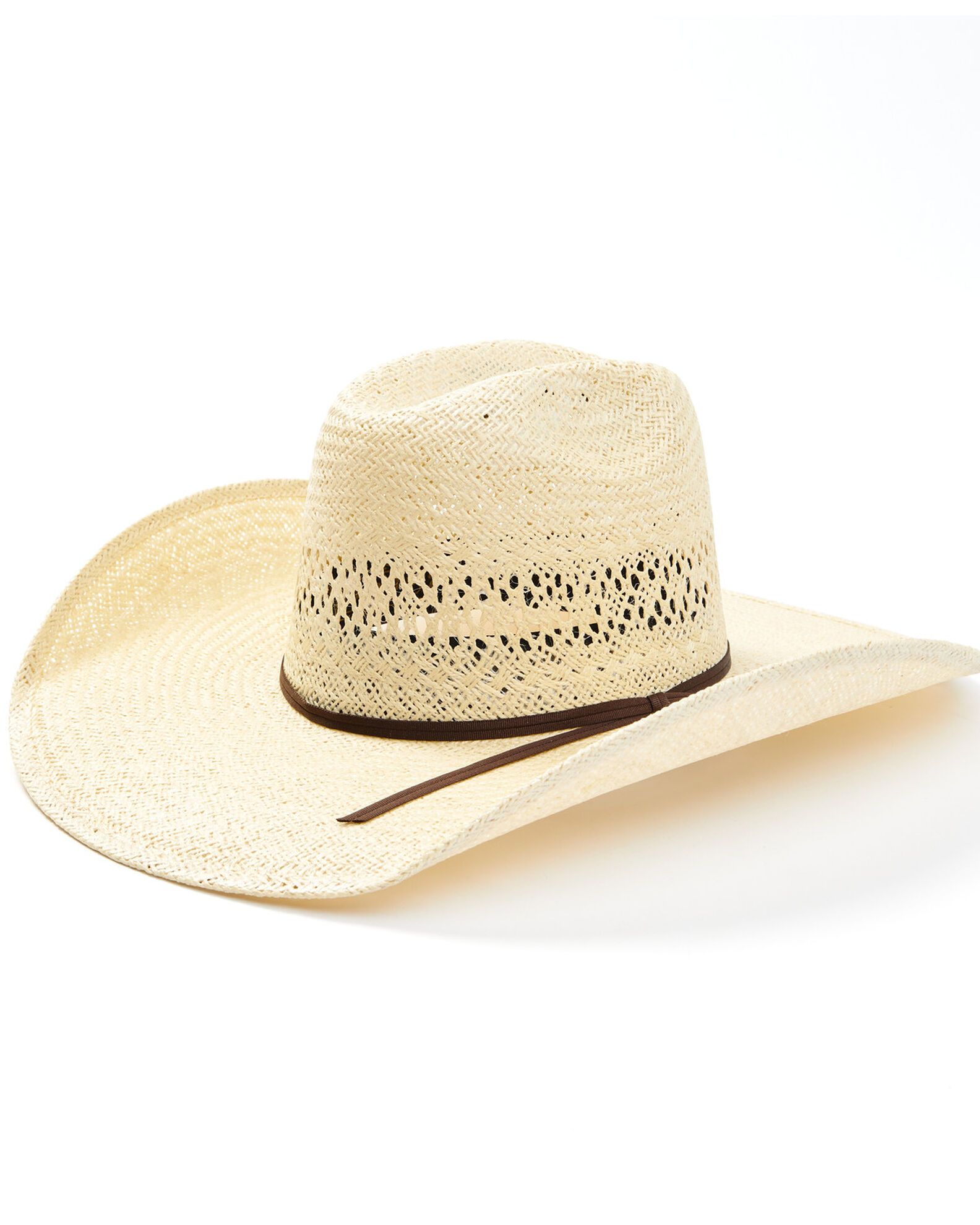 Rodeo King Quenten 25X Straw Cowboy Hat-Brown | Free Shipping