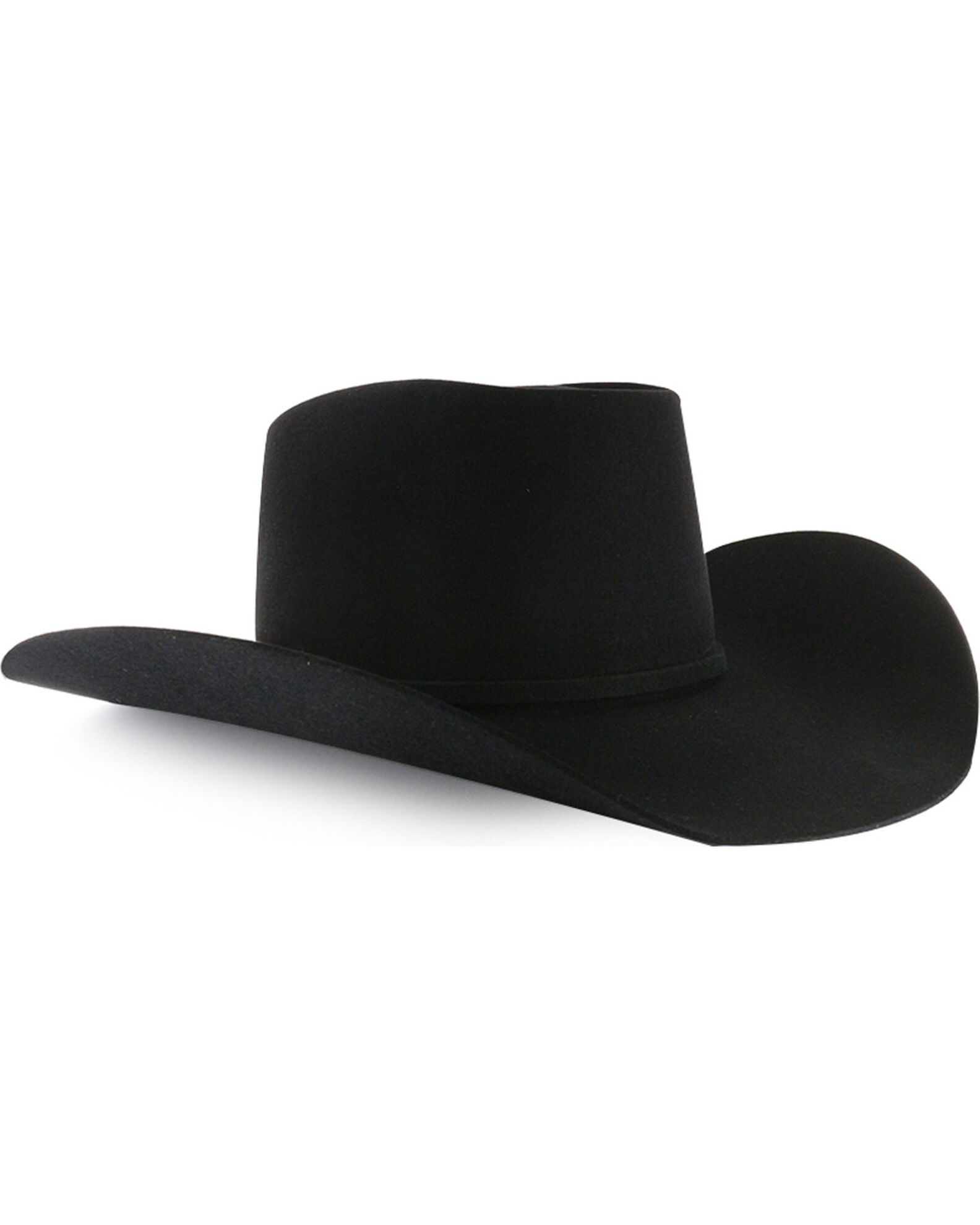 Rodeo King Men'S Brick 5X Felt Cowboy Hat-Black | Free Shipping